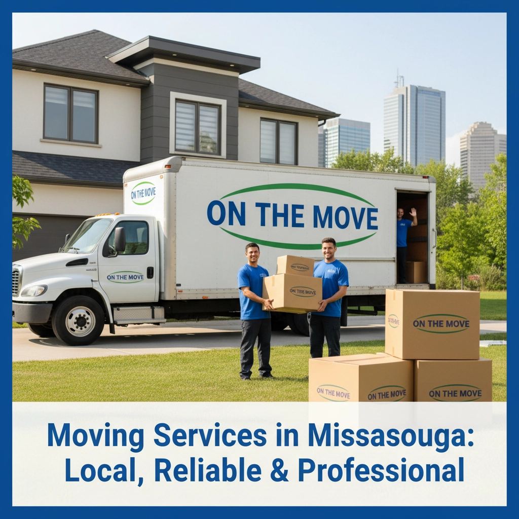 Moving Services in Mississauga: Local, Reliable & Professional