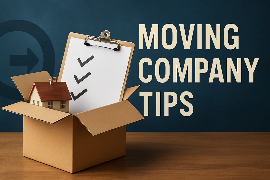 9 Essential Moving Company Tips for a Stress Free 2025 Move