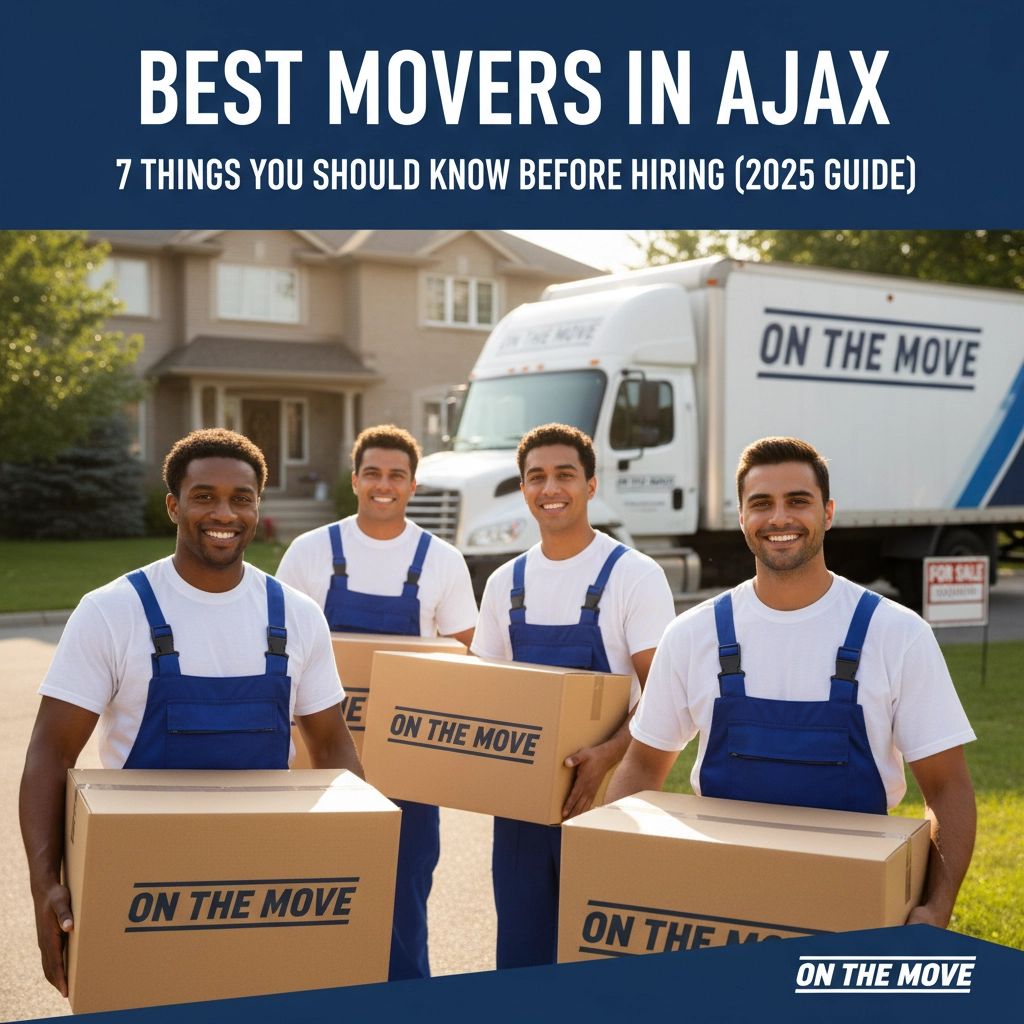 Best Movers in Ajax: 7 Things You Should Know Before Hiring (2025 Guide)