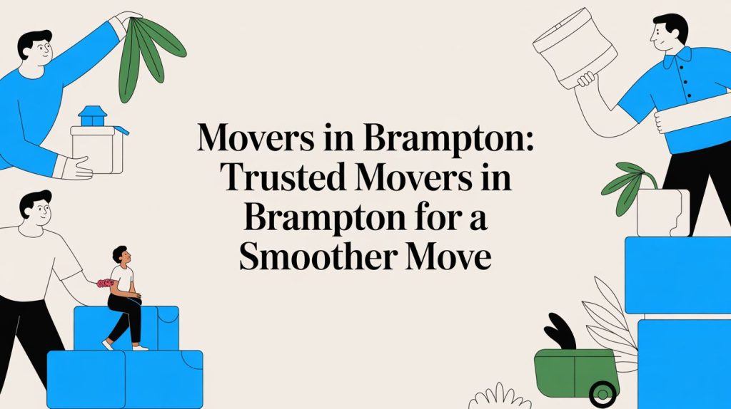 Movers in Brampton: Your Guide to a Smooth, Stress-Free Move