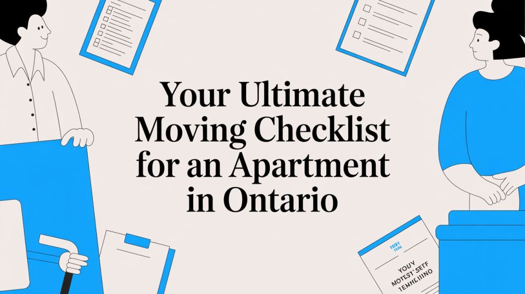 Your Ultimate Moving Checklist for an Apartment in Ontario
