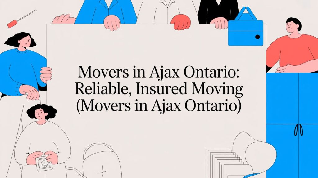 movers in ajax ontario moving services