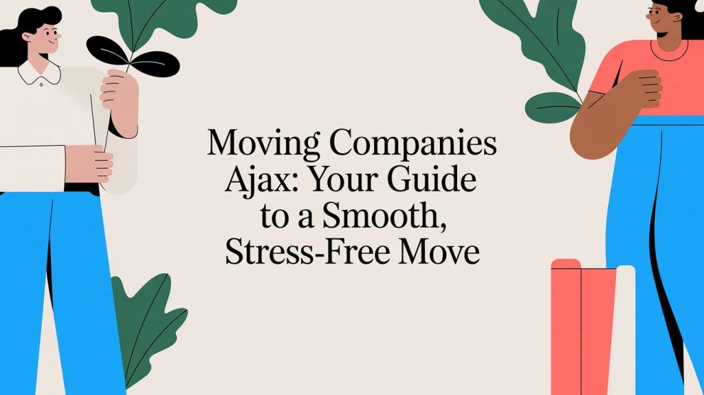 Moving Companies Ajax: Your Guide to a Smooth, Stress-Free Move