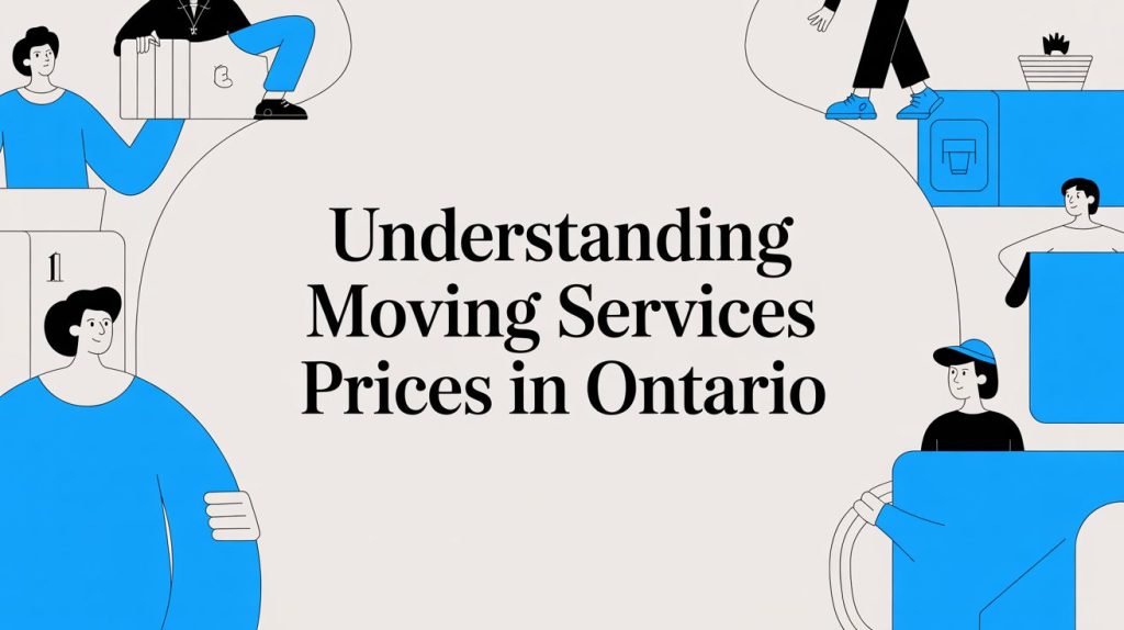 moving services prices moving illustration