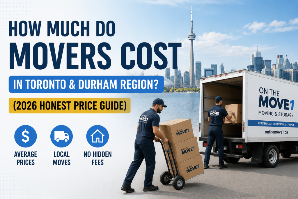 Mover cost in toronto and dhuram region